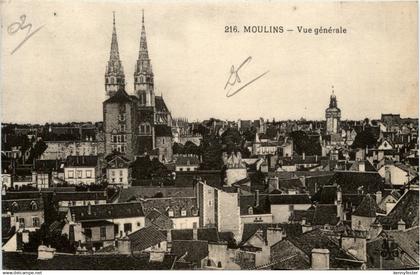 Moulins, Vue generale