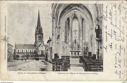 CPA Église de MOURMELON-le-Grand - interieur de l'Église (131945)