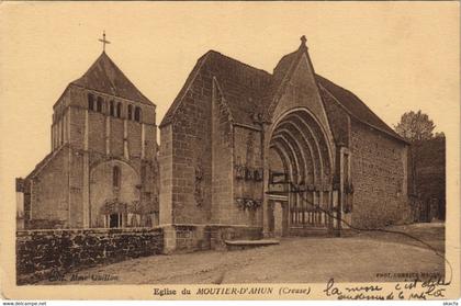 CPA MOUTIER-d'AHUN Eglise (1143746)