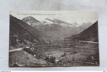 M409, vallée de Moutiers vue d'Albertville, Savoie 73