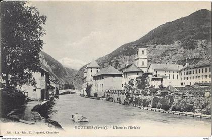 Moutiers - L'Isère et l'Evêché