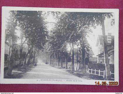 CPSM - Mussidan - Avenue de la Gare