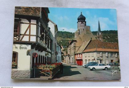 Cpm, Mutzig, place du marché et l'hôtel de ville, Bas Rhin 67