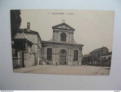 CPA  Nanterre L'église