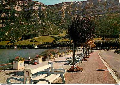 01 - Nantua - La promenade au bord du Lac de Nantua - CPM - Voir Scans Recto-Verso