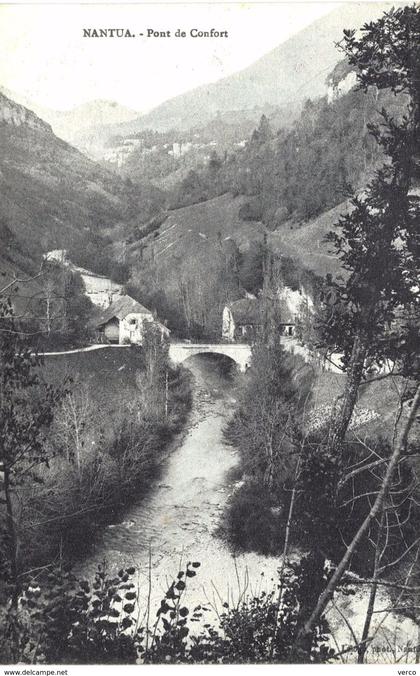 Carte postale ancienne de NANTUA