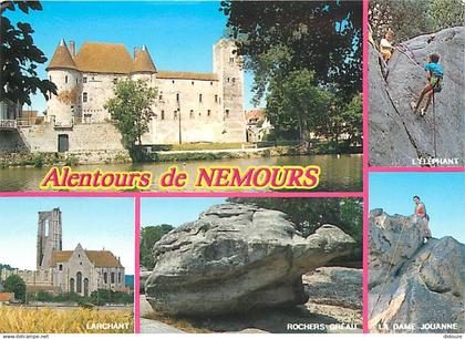 77 - Nemours - Alentours de Nemours - Multivues - CPM - Voir Scans Recto-Verso