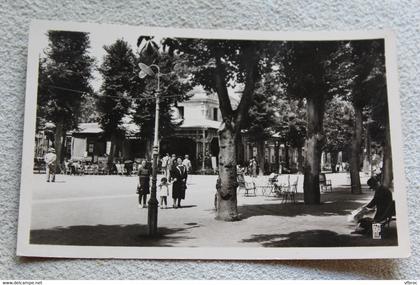 Cpsm, Neris les bains, les jardins du casino, Allier 03