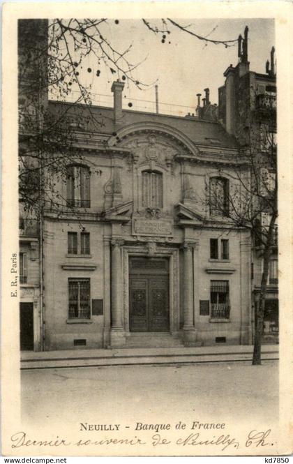 Neuilly sur Seine - Banque de France