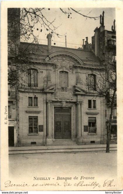 Neuilly sur Seine - Banque de France