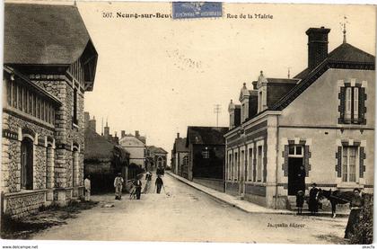 CPA NEUNG-sur-BEUVRON (L.-et-C.) - Rue de la Mairie (208552)