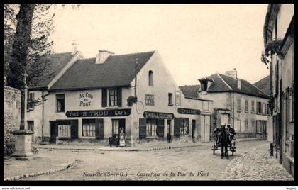 95 - NEUVILLE sur OISE -- Carrefour de la Rue du Pont