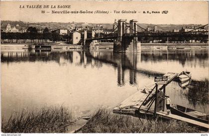 CPA Neuville-sur-Saone - Vue Generale - La Vallee de la Saone (1036361)