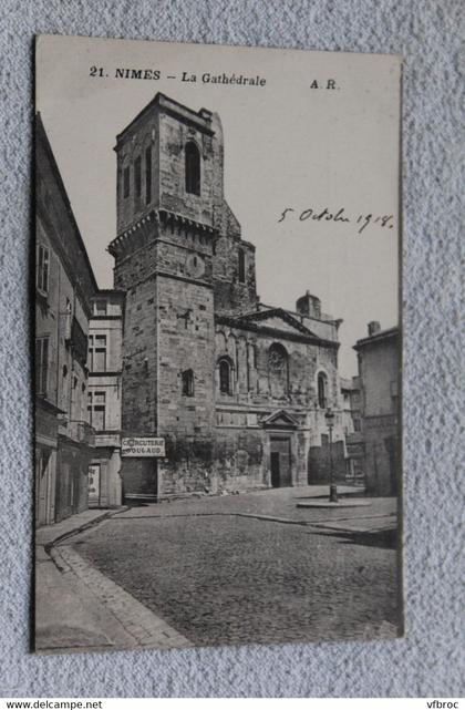 F632, Nîmes, la cathédrale, Gard 30