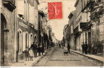 CPA Nogaro Rue nationale (1392492)