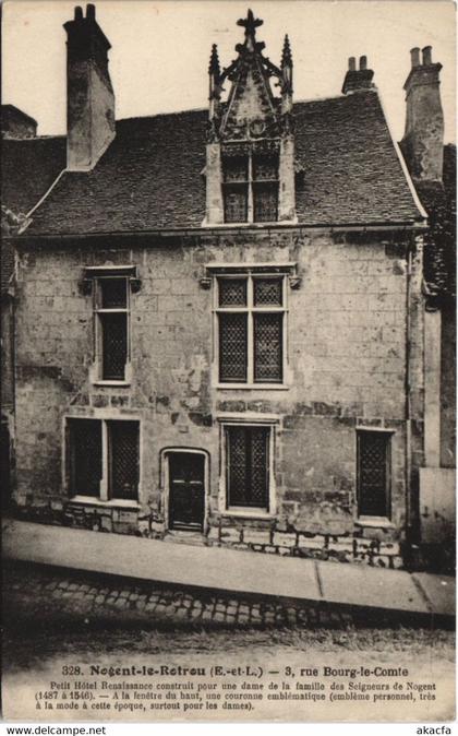 CPA NOGENT-le-ROTROU-Rue Bourg le COMTE (28632)