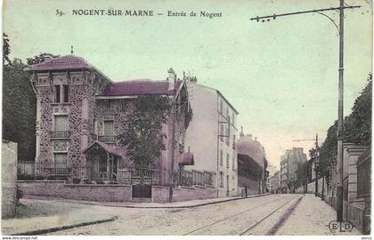 Carte POSTALE  Ancienne  de NOGENT sur MARNE