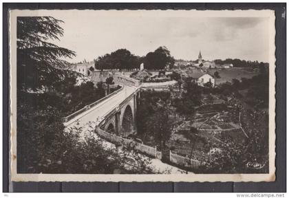 24 - Nontron (dordogne) -  Viaduc de la Ville - carte photo