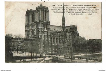 CPA Carte Postale -France- Paris - Notre Dame de Paris  1916-VM24942c