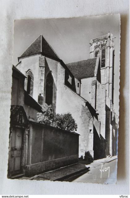 Cpm, Noyers sur Serein, église Notre Dame, Yonne 89