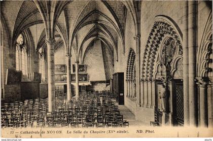 CPA Noyon - Cathedrale de Noyon - La Salle du Chapitre (1032355)