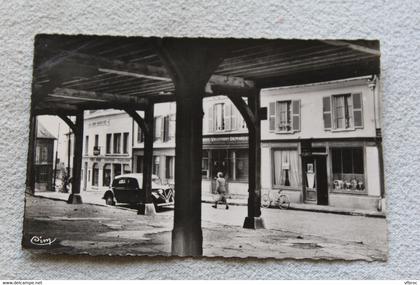 Cpsm 1958, Oisemont, les Halles, Somme 80