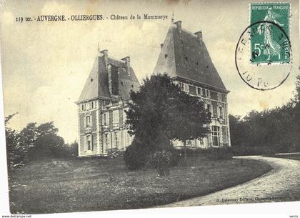 Carte postale ancienne de OLLIERGUES