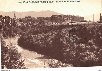 Carte Postale ancienne de OLORON SAINTE MARIE