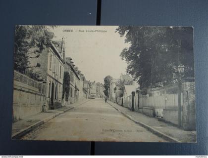 Cpa  ORBEC - Rue Louis-Philippe. 1911