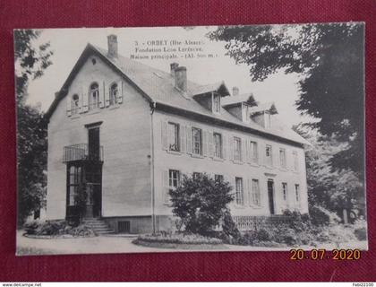 CPA - Orbey - Fondation Léon Lefébure - Maison principale