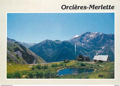 05 - Orcières Merlette - Le Jardin Alpin - Flamme Postale de Orcières Merlette - CPM - Voir Scans Recto-Verso