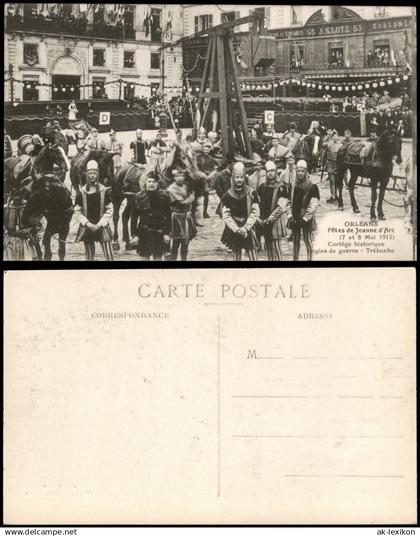 Orleans Orléans Fêtes de Jeanne d'Arc Cortège historique 1912