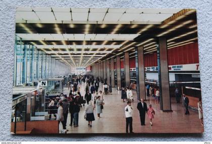 G507, Cpm, aéroport de Paris Orly, le hall de l'aérogare, Val de Marne 94