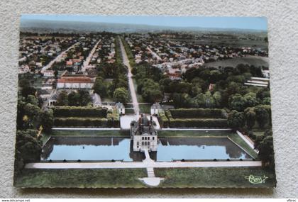 Cpm, Ormesson sur Marne, vue générale aérienne sur le château, Val de Marne 94