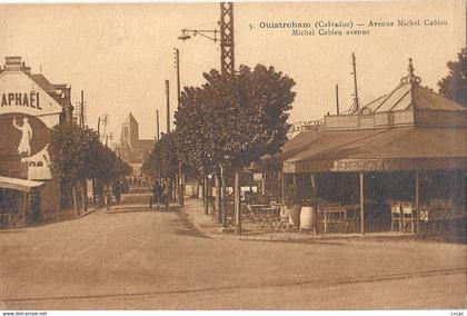 CPA Ouistreham Avenue Michel Cabieu