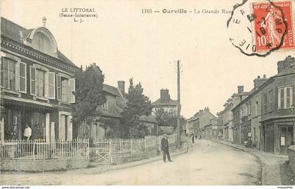 OURVILLE en CAUX la grande rue