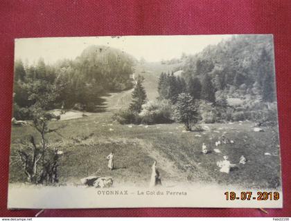 CPA - Oyonnax - Le Col du Perrets