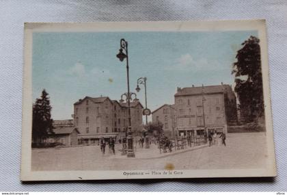 Oyonnax, place de la gare, Ain 01