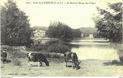 Carte postale ancienne de PAIMPONT