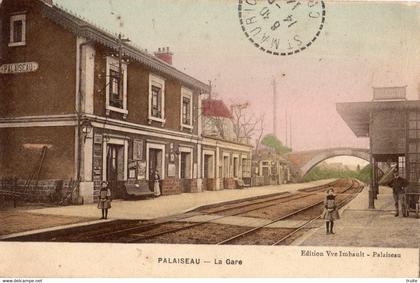 PALAISEAU LA GARE ( CARTE COLORISEE )