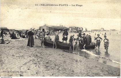 Carte postale ancienne de PALAVAS les FLOTS