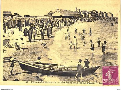 Carte postale ancienne de PALAVAS les FLOTS