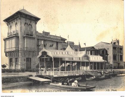 Carte postale ancienne de PALAVAS les FLOTS