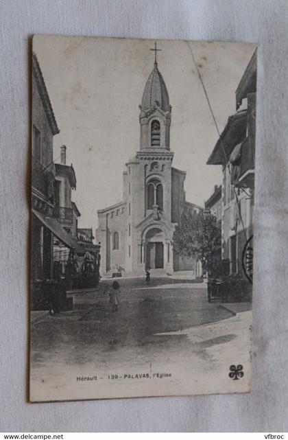 Palavas, l'église, Hérault 34