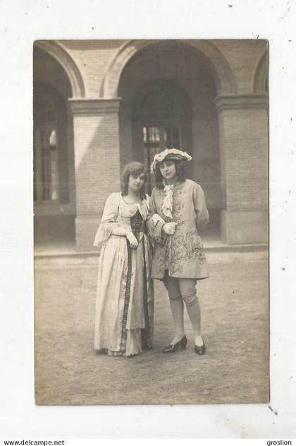 PAMIERS (ARIEGE) ? CARTE PHOTO AVEC SCENE DE THEATRE (PHOTO SKILL JEAN CANCEL PAMIERS)