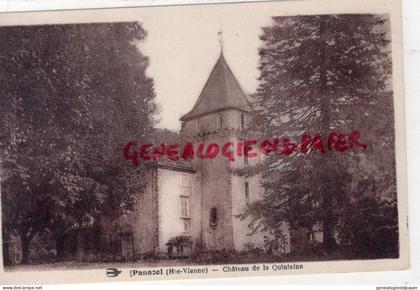 87- PANAZOL - CHATEAU DE LA QUINTAINE