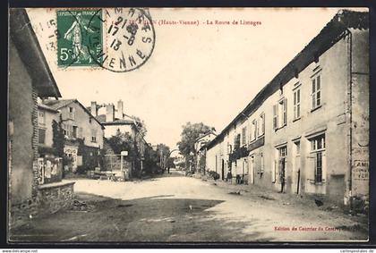 CPA Panazol, La Route de Limoges