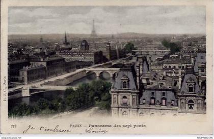 75 - Panorama des sept ponts - Couleur