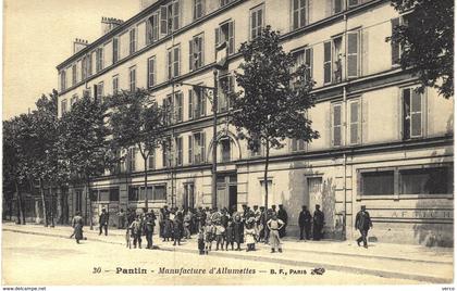 Carte postale ancienne de PANTIN