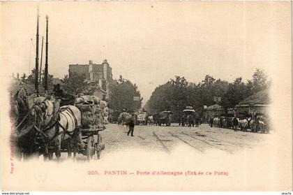 CPA PANTIN Porte d'Allemagne Entrée de Paris (869297)